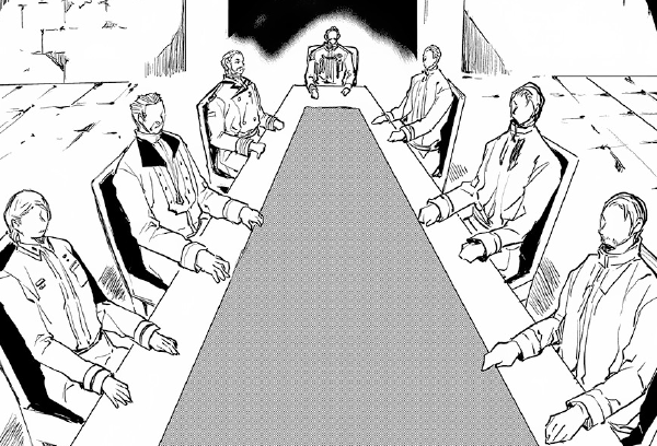 The Kingdom's leaders gather at a table